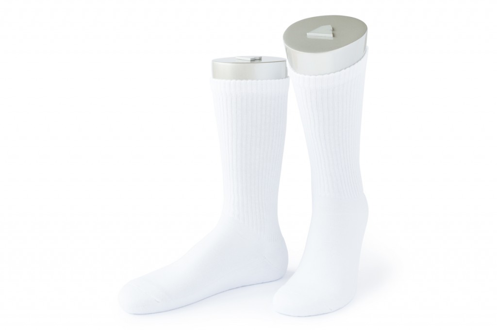 Rocksock athletic combed cotton socks rocca white