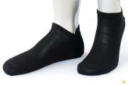 Rocksock casual sneaker socks mercerised cotton venezia black