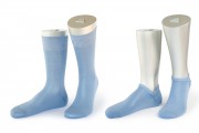 Rocksock casual mercerised cotton socks marmolada and venezia blue