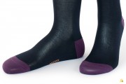 Rocksock casual mercerised cotton socks paradiso blue purple